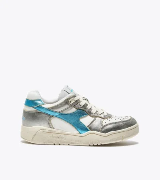 B.560 Metallic Mix Wn Heritage sneaker in pelle