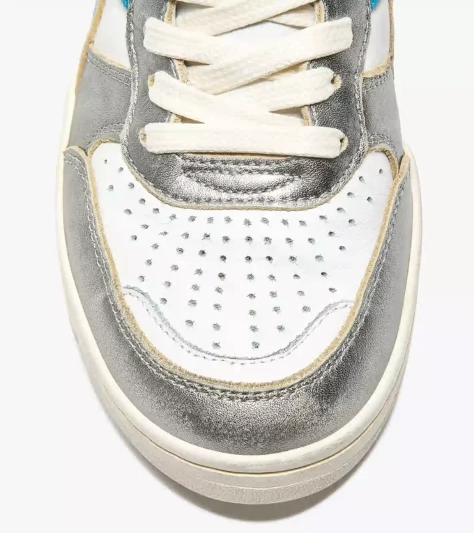 B.560 Metallic Mix Wn Heritage sneaker in pelle