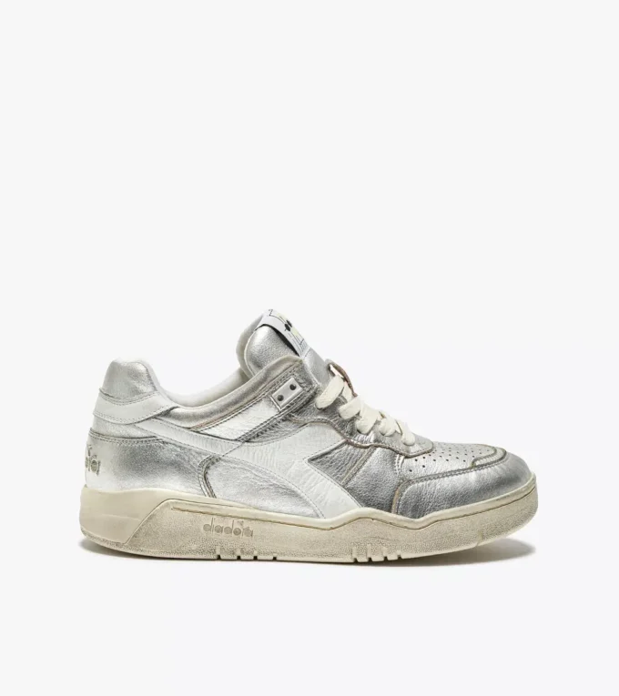 B.560 Metallic Wn Sneaker in pelle Heritage