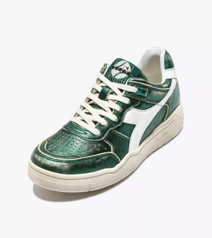 B.560 Metallic Wn Sneaker in pelle Heritage