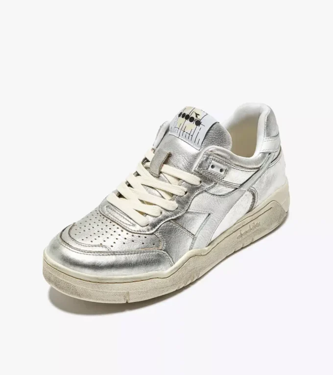 B.560 Metallic Wn Sneaker in pelle Heritage