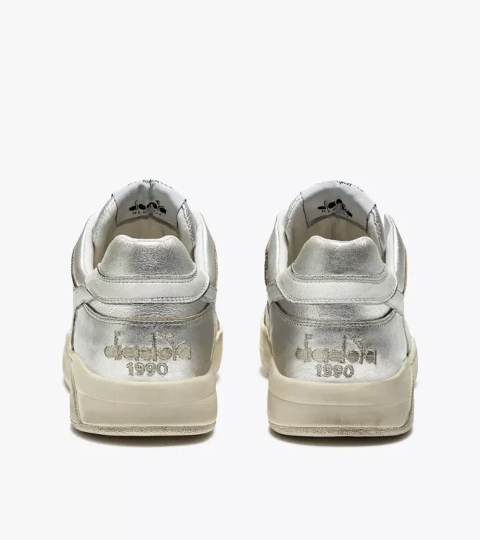 B.560 Metallic Wn Sneaker in pelle Heritage
