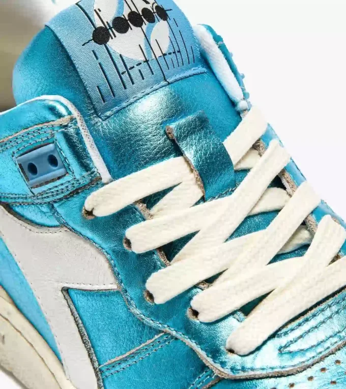 B.560 Metallic Wn Sneaker in pelle Heritage