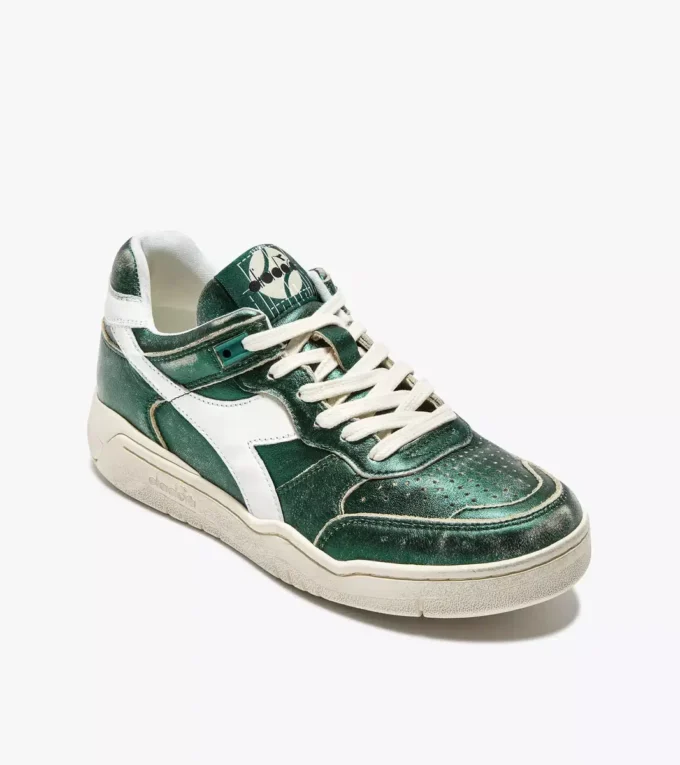 B.560 Metallic Wn Sneaker in pelle Heritage