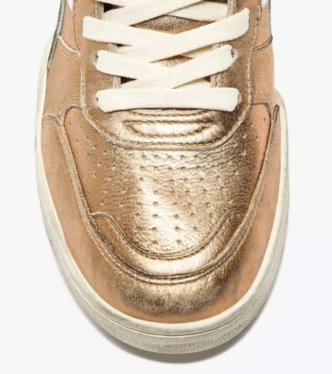 B.560 Metallic Wn Sneaker in pelle Heritage