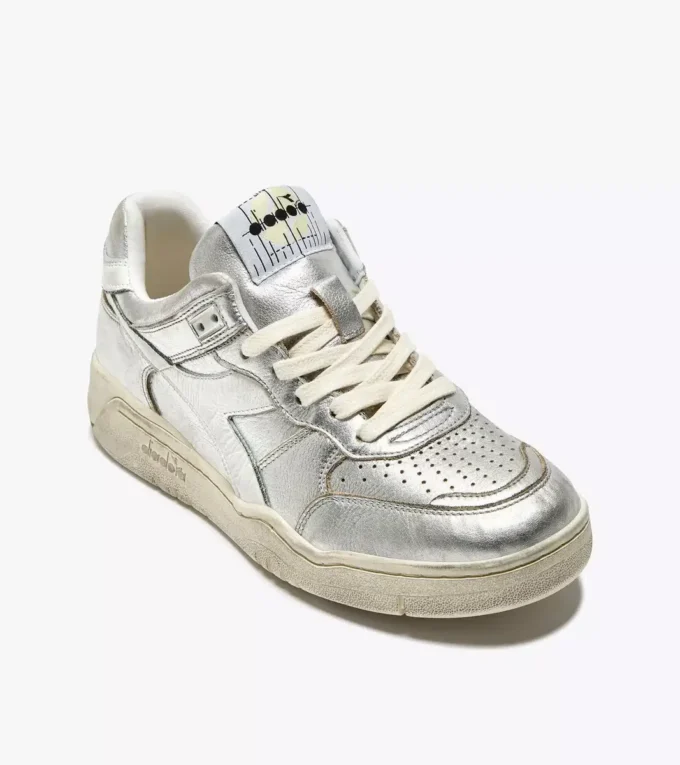 B.560 Metallic Wn Sneaker in pelle Heritage