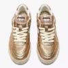 B.560 Metallic Wn Sneaker in pelle Heritage