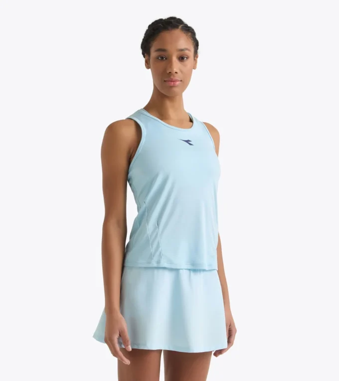 Canotta da tennis L. Tank Core con dorso a vogatore