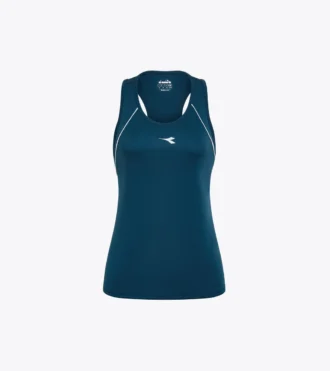 Canotta da tennis L. Tank Core con dorso a vogatore