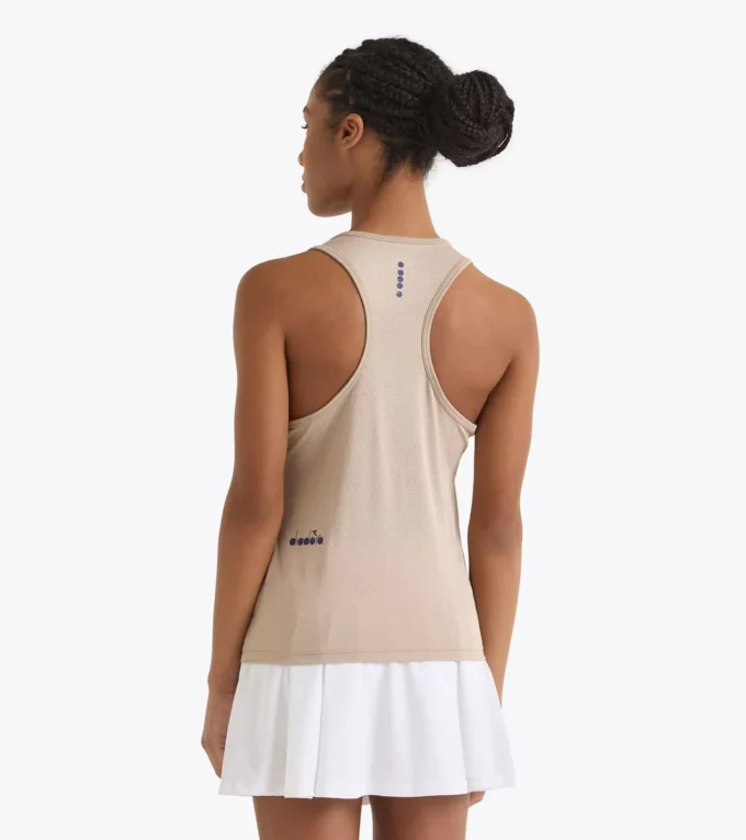 Canotta da tennis L. Tank Core con dorso a vogatore