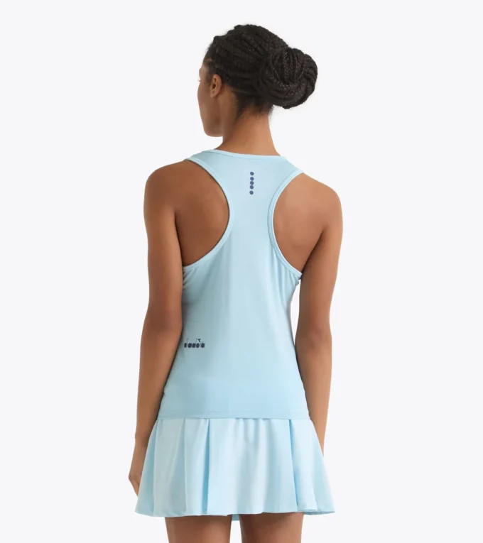 Canotta da tennis L. Tank Core con dorso a vogatore