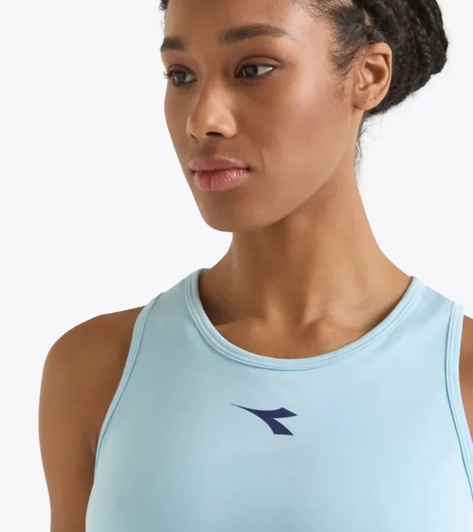 Canotta da tennis L. Tank Core con dorso a vogatore