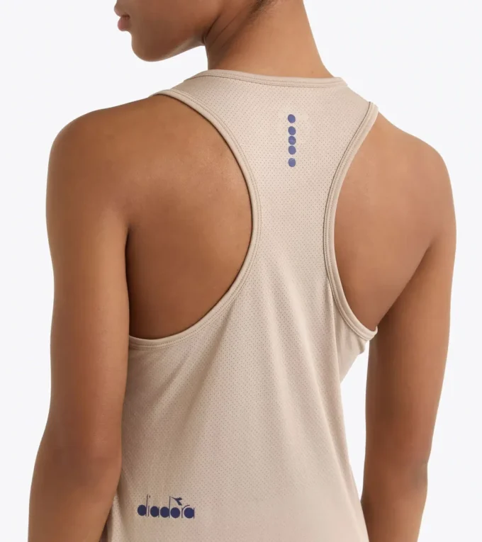 Canotta da tennis L. Tank Core con dorso a vogatore