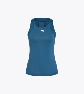 Canotta L. Tank Icon Canotta da tennis con scollo all’americana – Competizione