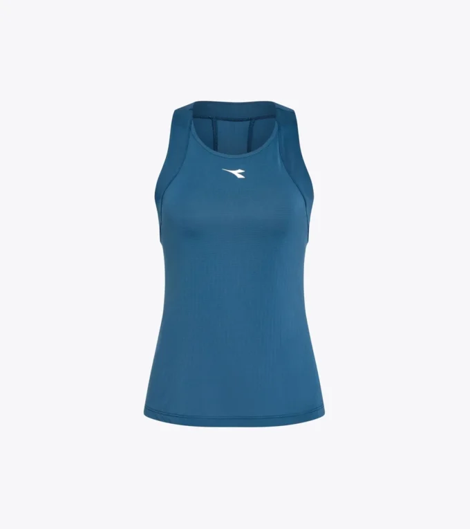 Canotta L. Tank Icon Canotta da tennis con scollo all’americana – Competizione