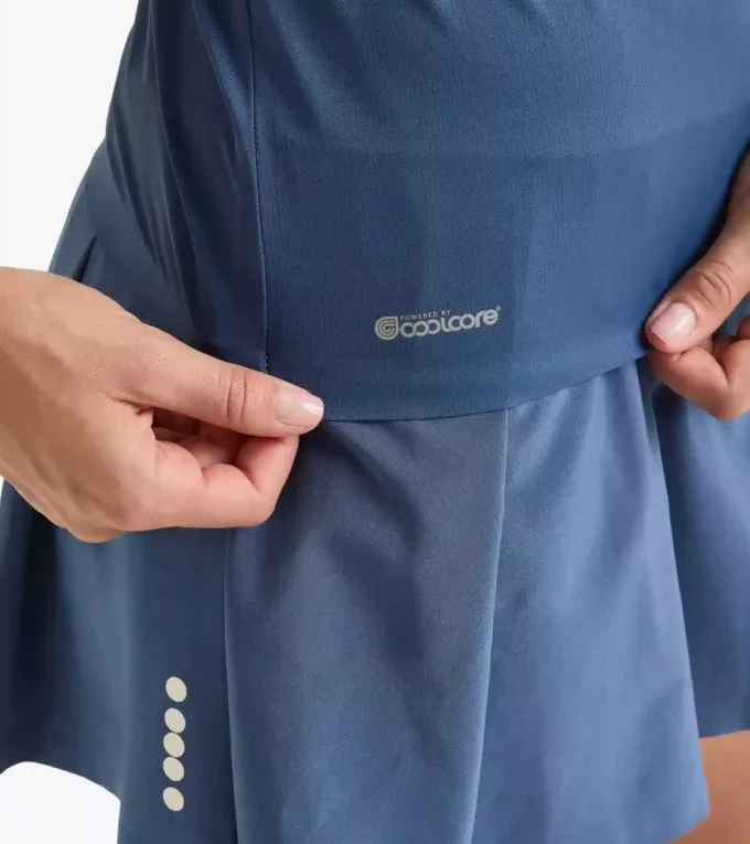 Canotta L. Tank Icon Canotta da tennis con scollo all’americana – Competizione