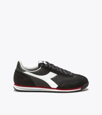 Cross Sneaker basse in pelle scamosciata