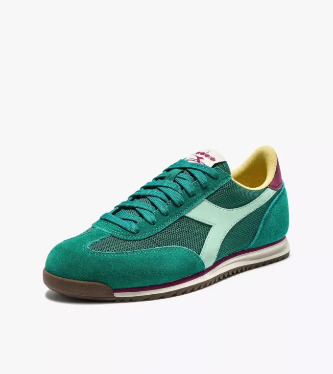 Cross Sneaker basse in pelle scamosciata