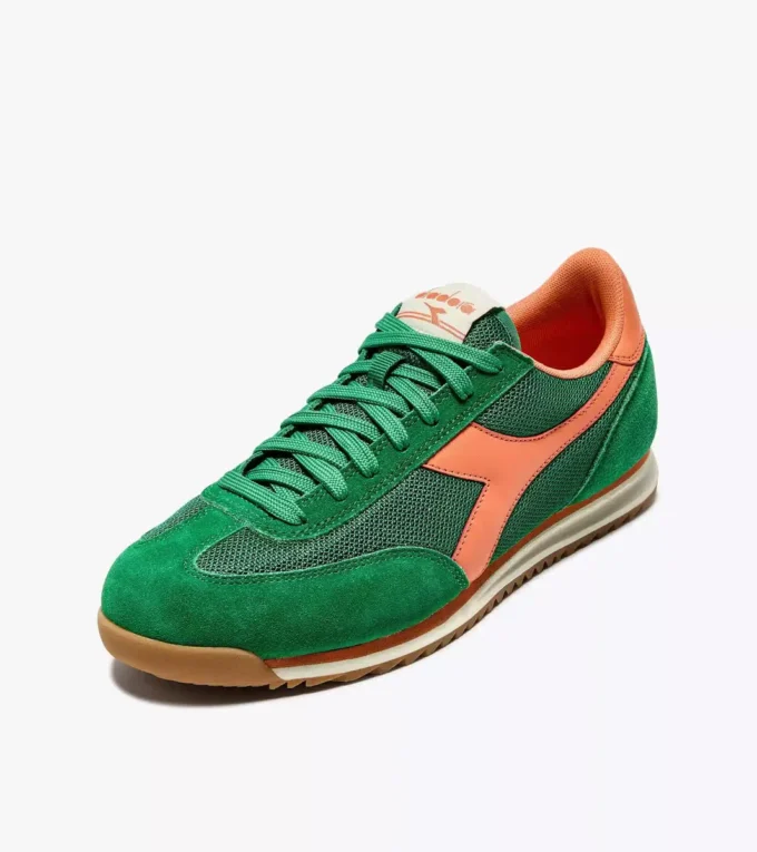 Cross Sneaker basse in pelle scamosciata