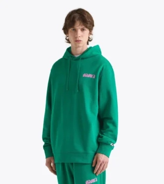 Felpa con cappuccio Athl. Logo Felpa con cappuccio casual