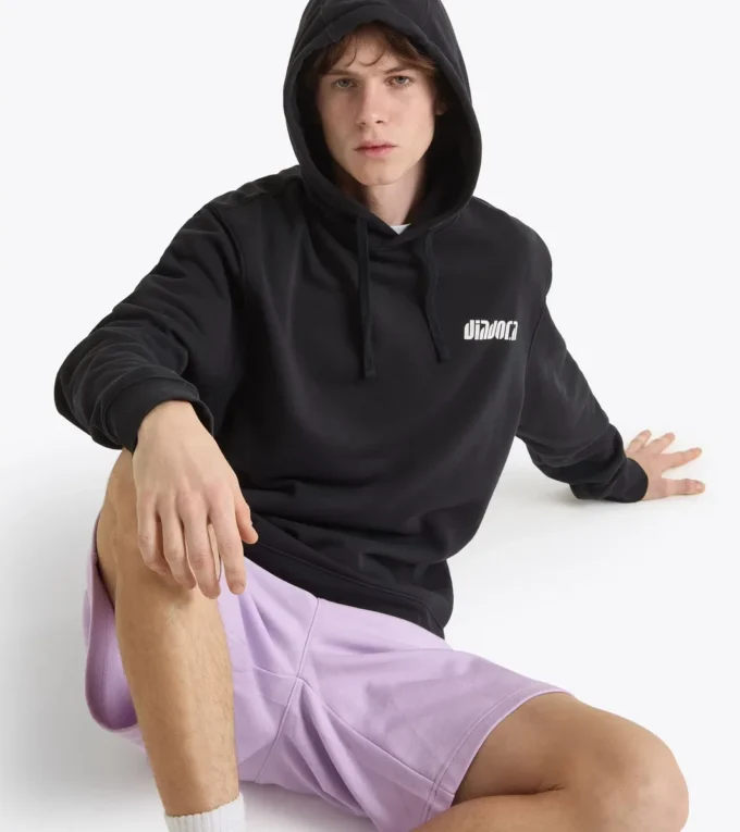 Felpa con cappuccio Athl. Logo Felpa con cappuccio casual