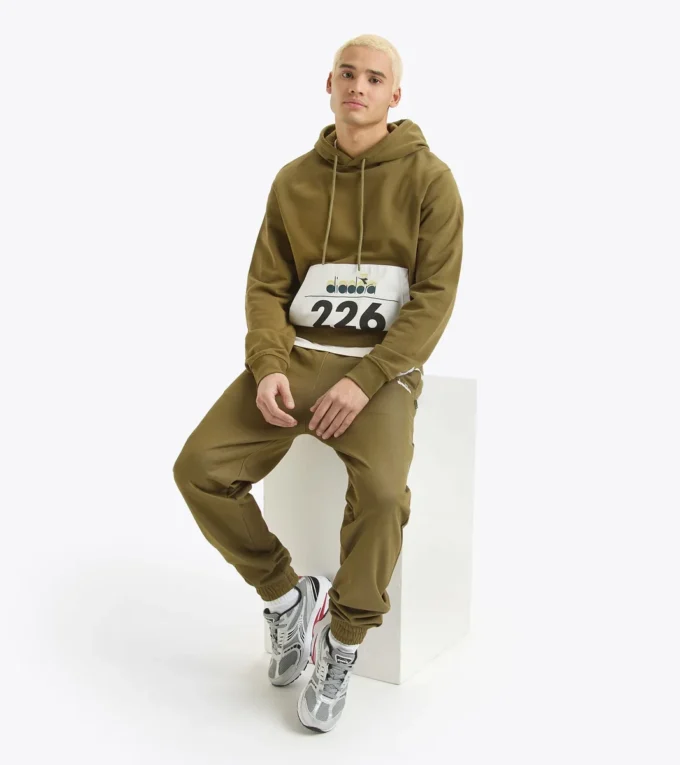 Felpa con cappuccio G.D. 1984 (226) Felpa con cappuccio in cotone French terry – Unisex