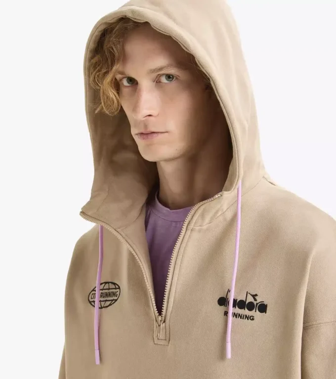 Felpa con cappuccio Hz Mill City Hoodie – Made in Italy