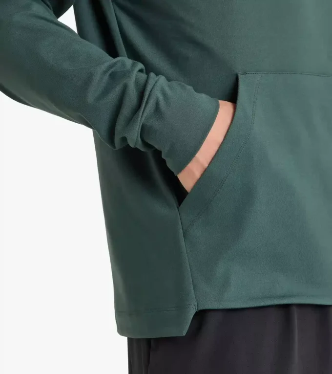 Felpa con cappuccio in jersey Run Crew Felpa con cappuccio in jersey post-allenamento