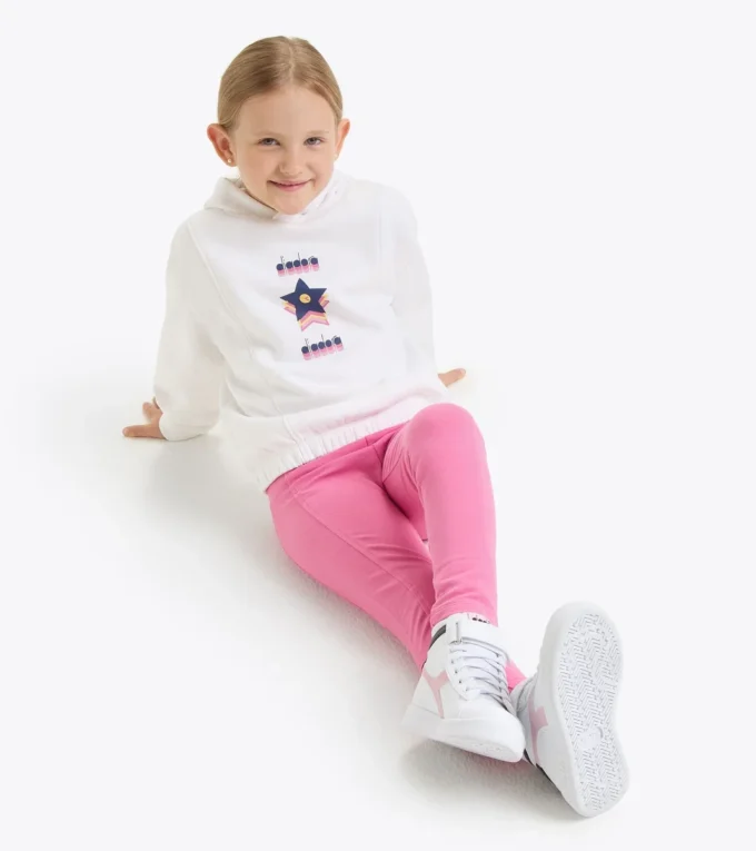 Felpa con cappuccio JG. Felpa con cappuccio Logo – Vestibilità comoda – Bambina