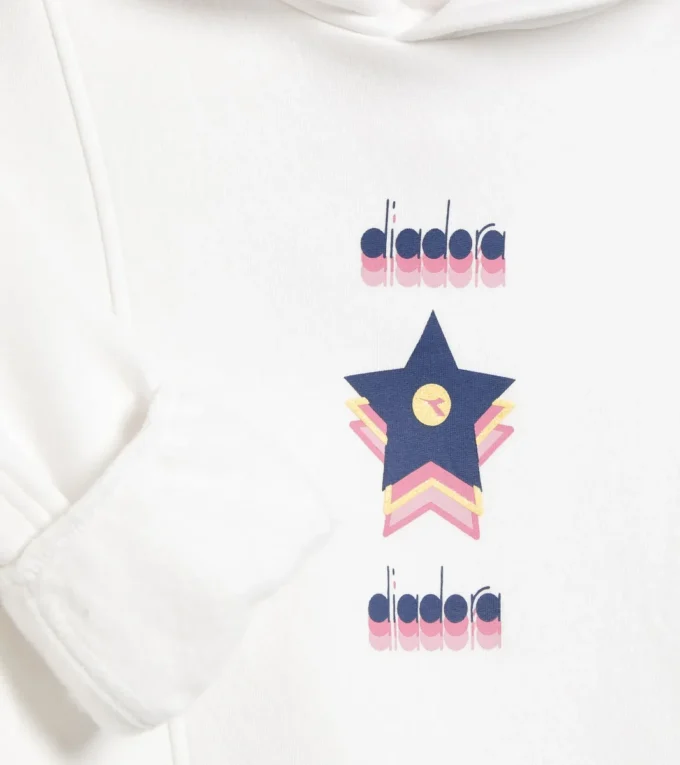 Felpa con cappuccio JG. Felpa con cappuccio Logo – Vestibilità comoda – Bambina