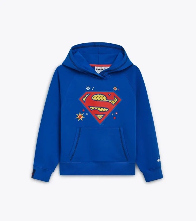 Felpa con cappuccio Ju.Hoodie Superheroes Felpa con cappuccio Superhero – Bambini