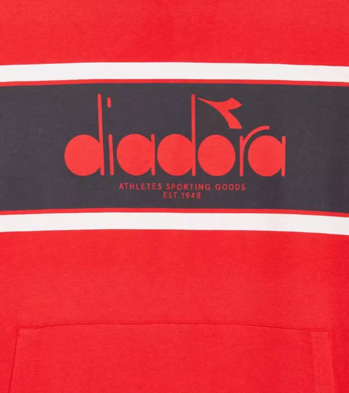 Felpa con cappuccio Logo Felpa con cappuccio color block Felpa con cappuccio Logo Felpa con cappuccio color block