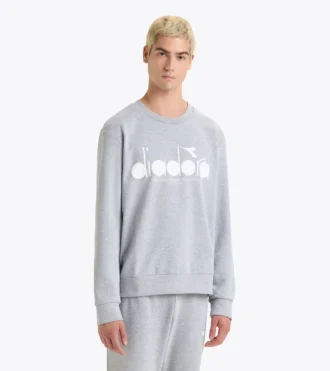 Felpa Crew Logo Felpa girocollo in cotone