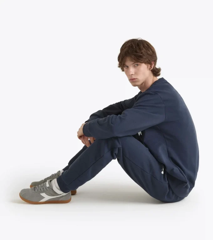 Felpa Crew Logo Felpa girocollo in cotone