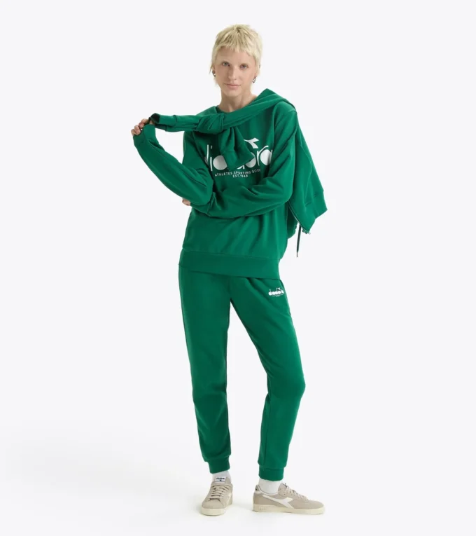 Felpa Crew Logo Felpa girocollo in cotone