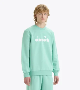 Felpa Crew Logo Felpa – Made in Italy – Unisex