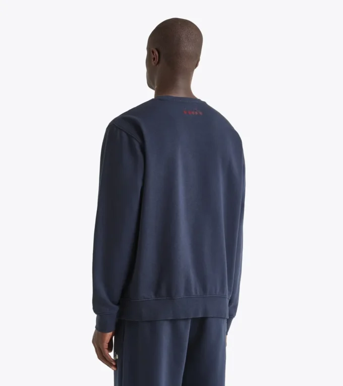 Felpa Crew Run Valley Felpa girocollo in stile college – Run Valley