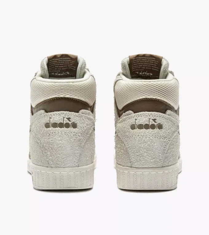 Game High Suede Waxed Sneaker da tennis retrò alta Game High Suede Waxed Sneaker da tennis retrò alta