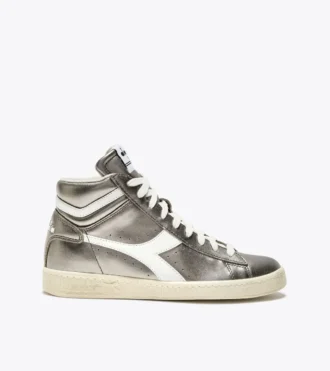 Game L High Metallic Wn Sneakers sportive in pelle