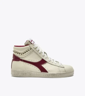 Game L High Waxed Studs Wn Sneaker da tennis retrò alta