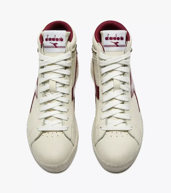 Game L High Waxed Studs Wn Sneaker da tennis retrò alta
