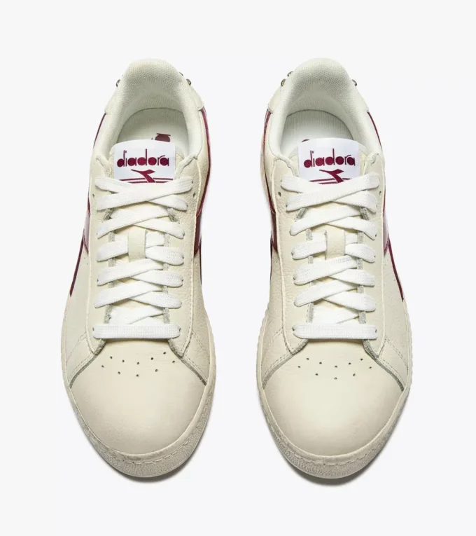 Game L Low Waxed Studs Wn Sneakers sportive in pelle
