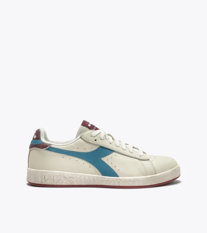 Game Low Stripes Waxed Sneaker da tennis retrò Game Low Stripes Waxed Sneaker da tennis retrò