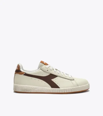 Game Low Stripes Waxed Sneaker da tennis retrò