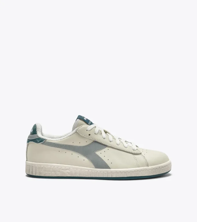 Game Low Stripes Waxed Sneaker da tennis retrò Game Low Stripes Waxed Sneaker da tennis retrò