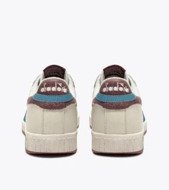 Game Low Stripes Waxed Sneaker da tennis retrò