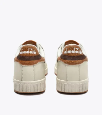 Game Low Stripes Waxed Sneaker da tennis retrò