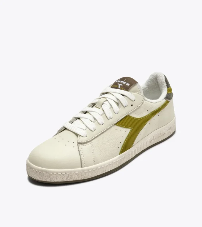 Game Low Stripes Waxed Sneaker da tennis retrò Game Low Stripes Waxed Sneaker da tennis retrò