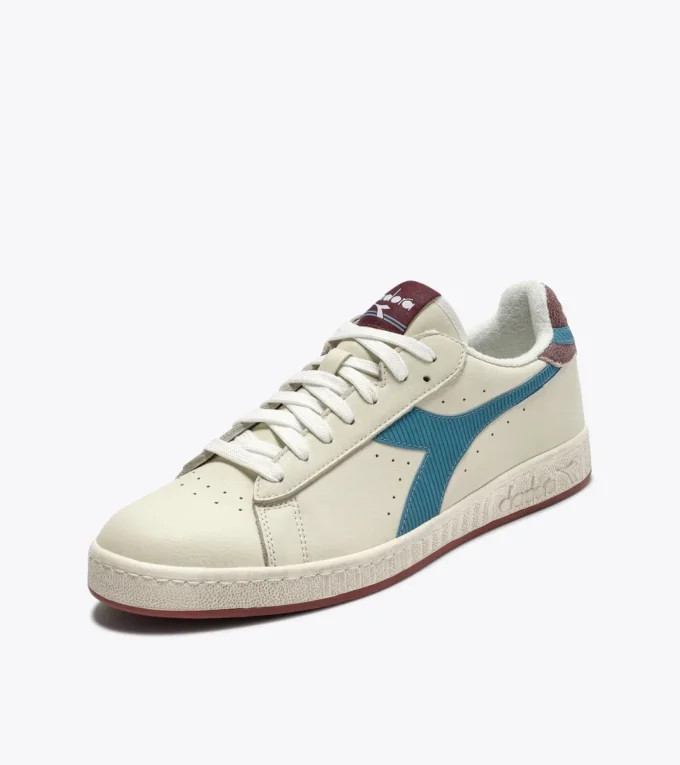 Game Low Stripes Waxed Sneaker da tennis retrò Game Low Stripes Waxed Sneaker da tennis retrò