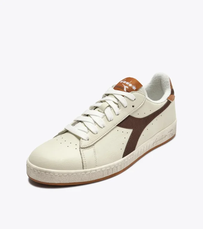 Game Low Stripes Waxed Sneaker da tennis retrò Game Low Stripes Waxed Sneaker da tennis retrò